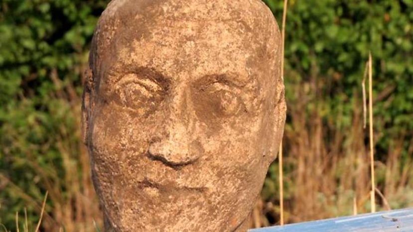 Археологи нашли фрагмент статуи римского императора